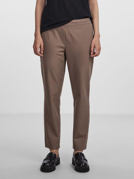 Pieces PCBOSELLA TAPERED TROUSERS, Fossil, highres - 17138427_Fossil_003.jpg