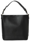 Pieces SOLID BUCKET SHOULDER BAG, Black, highres - 17088819_Black_002.jpg