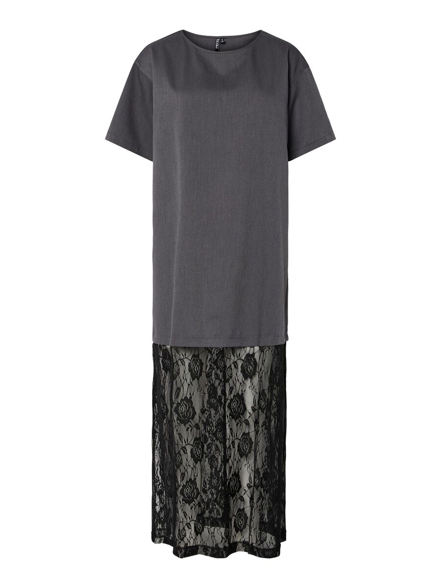 Pieces PCALICE LACE DETAIL MAXI DRESS, Medium Grey Melange, highres - 17161232_MediumGreyMelange_1221936_001.jpg