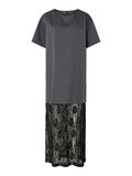 Pieces PCALICE - DENTELLE DÉCORATIVE ROBE LONGUE, Medium Grey Melange, highres - 17161232_MediumGreyMelange_1221936_001.jpg