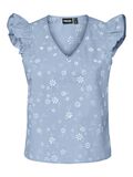 Product image thumbnail - PCBANNA SLEEVELESS TOP, Cashmere Blue | 1