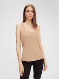 Pieces MODALMISCHFASER TANKTOP, Tannin, highres - 17100687_Tannin_804230_003.jpg