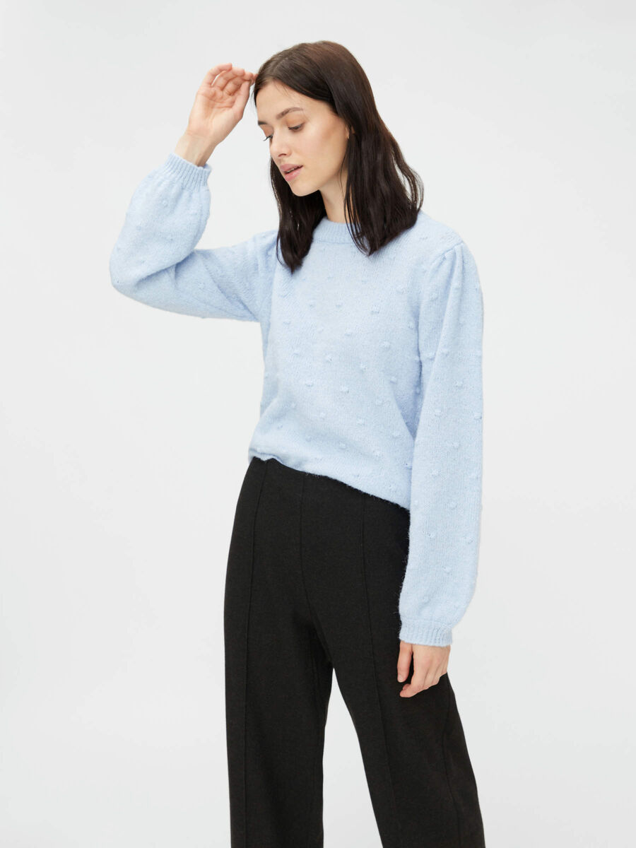 Pieces PCSAKIRA KNITTED JUMPER, Kentucky Blue, highres - 17106670_KentuckyBlue_003.jpg