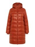 Pieces PADDED HOODED JACKET, Picante, highres - 17097010_Picante_001.jpg