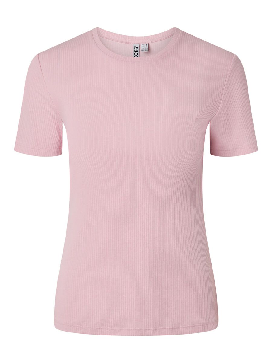 Carousel image - PCRUKA RIBBED T-SHIRT, Roseate Spoonbill | 6