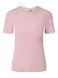 Product image thumbnail - PCRUKA RIBBED T-SHIRT, Roseate Spoonbill | 6