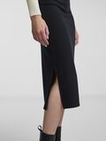 Pieces GERIBDE MIDDELLANGE ROK, Black, highres - 17101527_Black_006.jpg