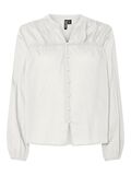 Pieces PCFIKENNA BLUSE, Cloud Dancer, highres - 17158857_CloudDancer_001.jpg