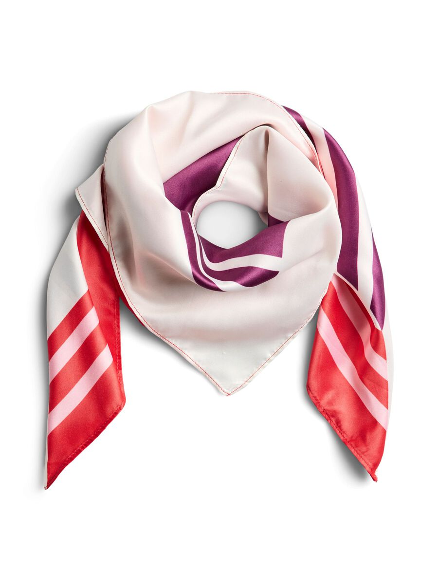 Product carousel image 1 PCJUSTINE SCARF, Cloud Dancer