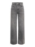 Pieces PCFLIKKA HW WIDE LEG JEANS, Grey Denim, highres - 17127857_GreyDenim_001.jpg