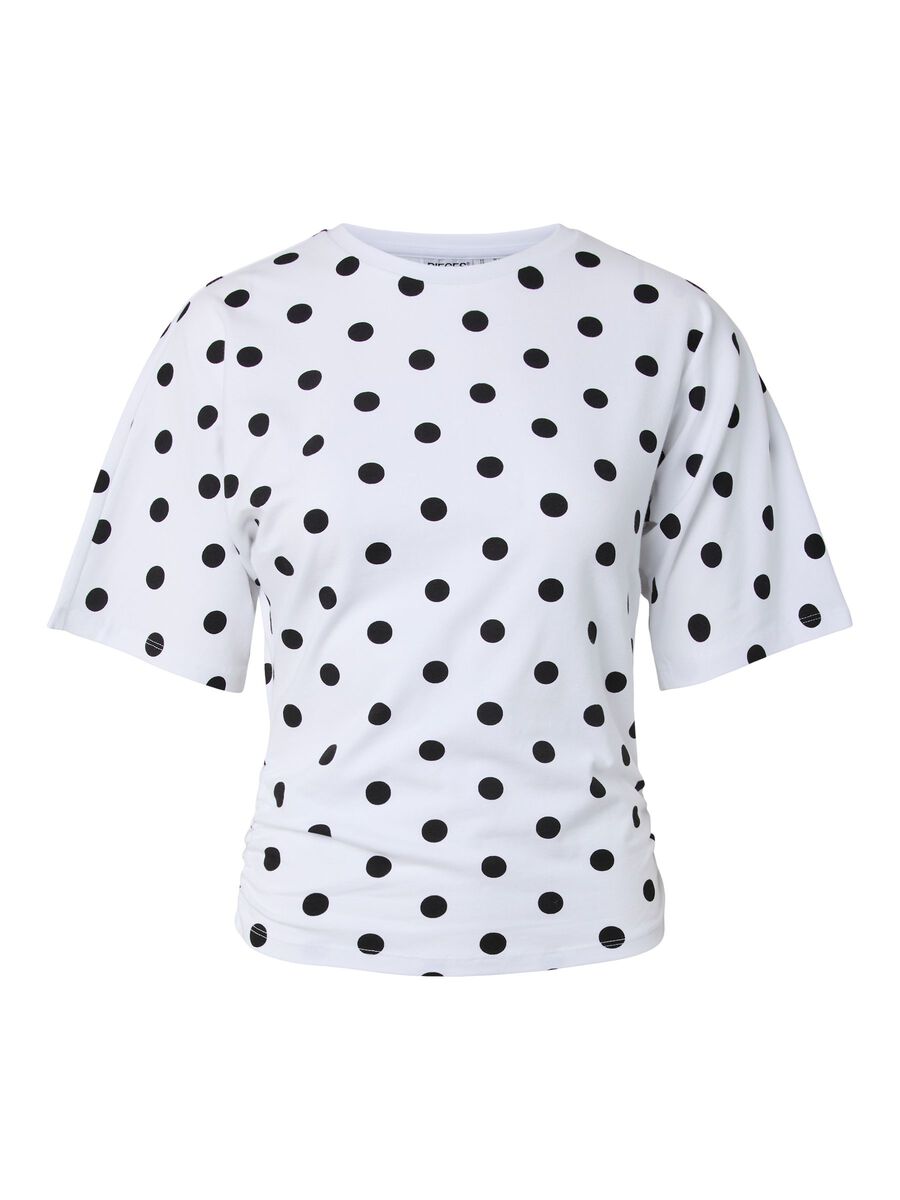 Carousel image 5 PCALLI FITTED T-SHIRT, Bright White