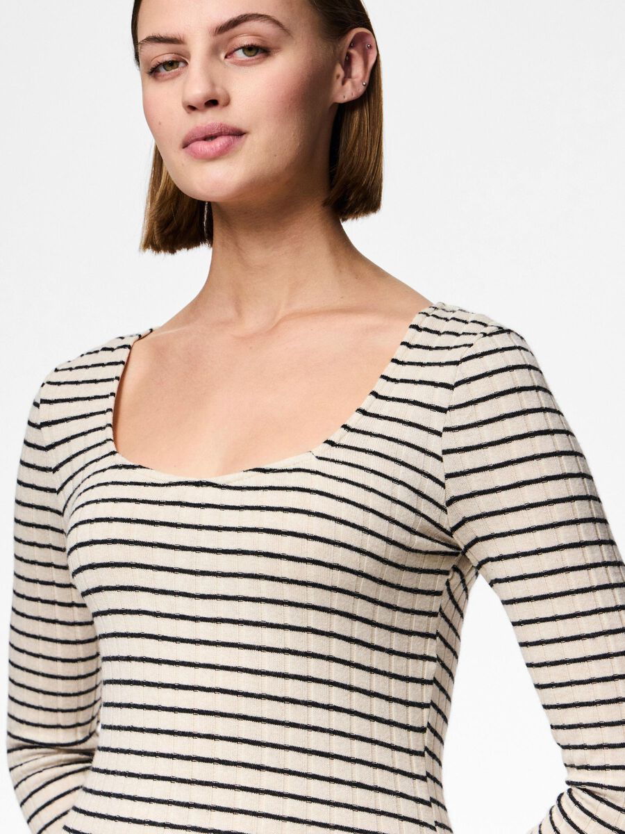Pieces PCIRIS MIDI DRESS, Birch, highres - 17154807_Birch_1156591_006.jpg