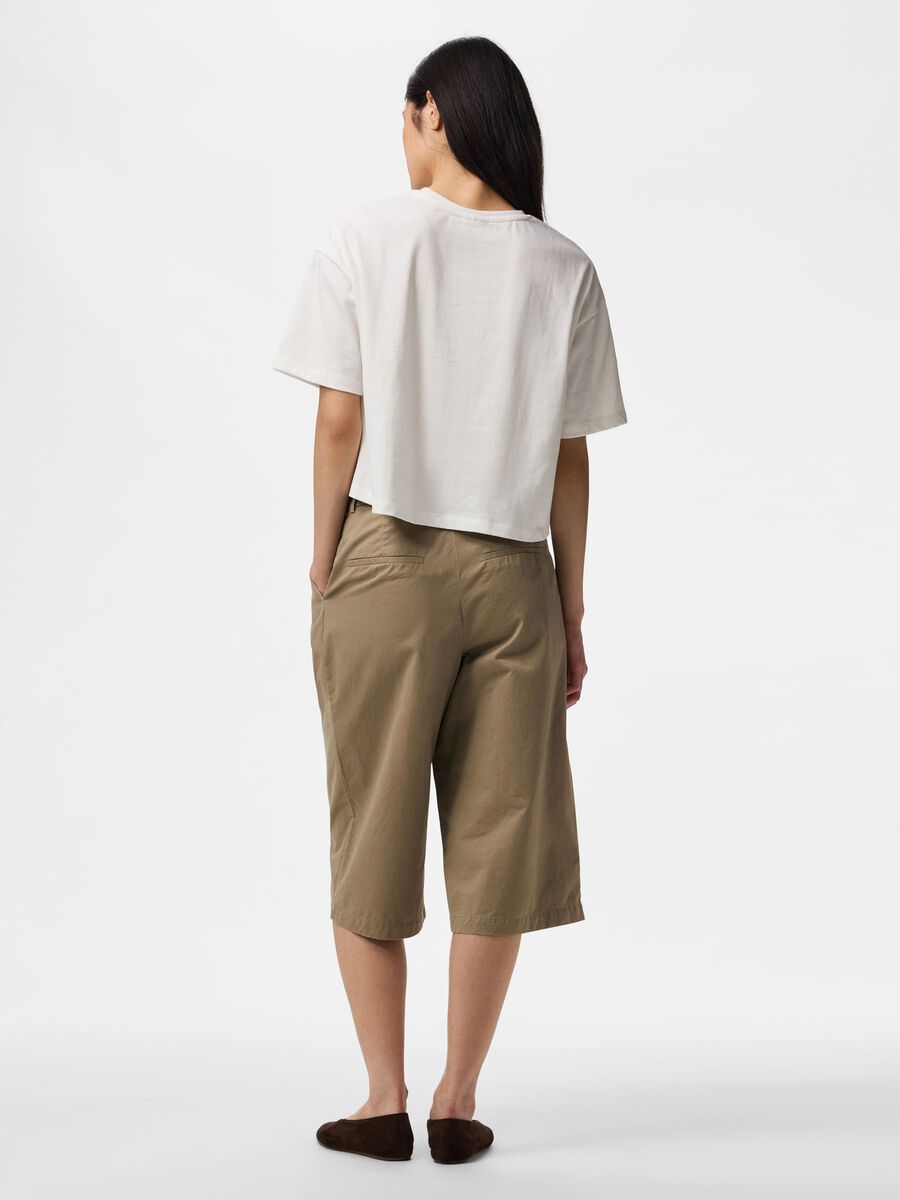 Product carousel image - PCSADIE 2/4 BOXY T-SHIRT, Cloud Dancer | 2