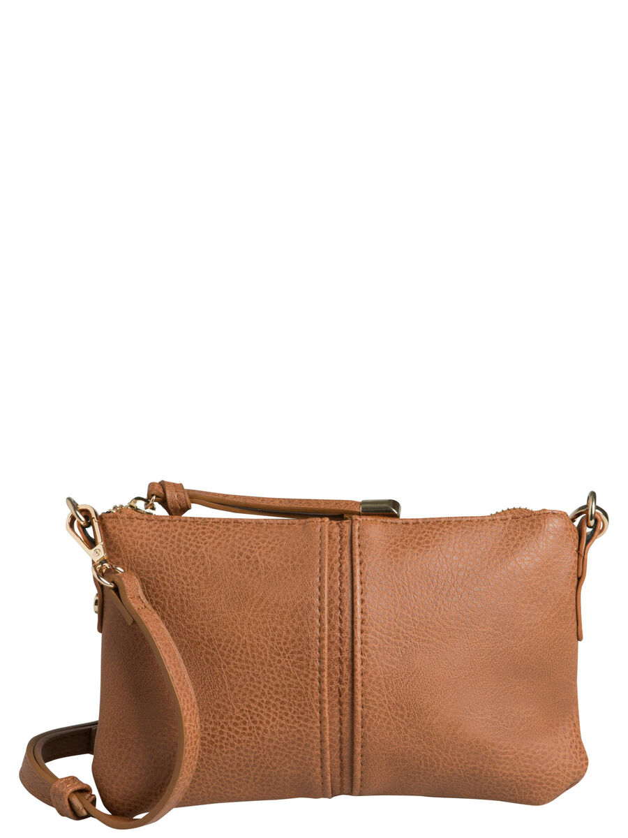 Pieces HVERDAGSLIG CROSS OVER BAG, Cognac, highres - 17083196_Cognac_001.jpg