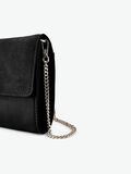 Pieces SUEDE FLAP CROSSBODY BAG, Black, highres - 17098614_Black_006.jpg