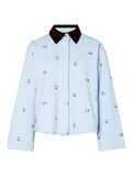 Pieces PCFEMBA DENIM JACKET, Blue Bell, highres - 17161472_BlueBell_1223978_001.jpg