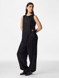 thumbnail Pcolli mw balloon satin trousers, colour: black, black, detail
