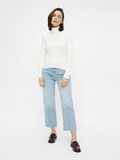 Product image thumbnail - RULLEHALS BLUSE, Cloud Dancer | 3