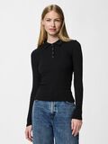 Pieces PCKITTE POLO SHIRT, Black, highres - 17158783_Black_003.jpg
