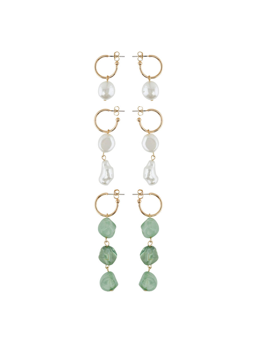Pieces PCNIRMA EARRINGS, Gold Colour, highres - 17102805_GoldColour_748156_008.jpg