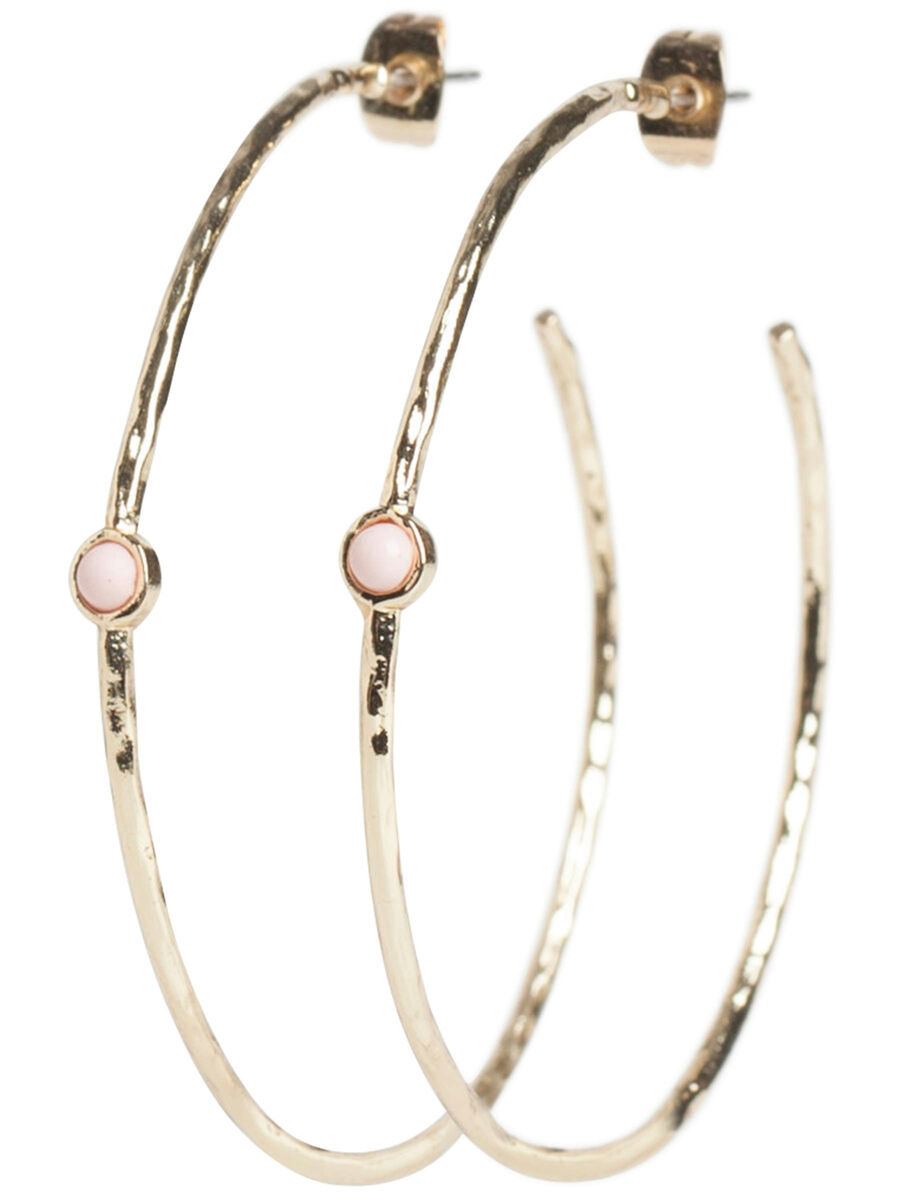 Pieces HOOP EARRINGS, Gold Colour, highres - 17086323_GoldColour_001.jpg