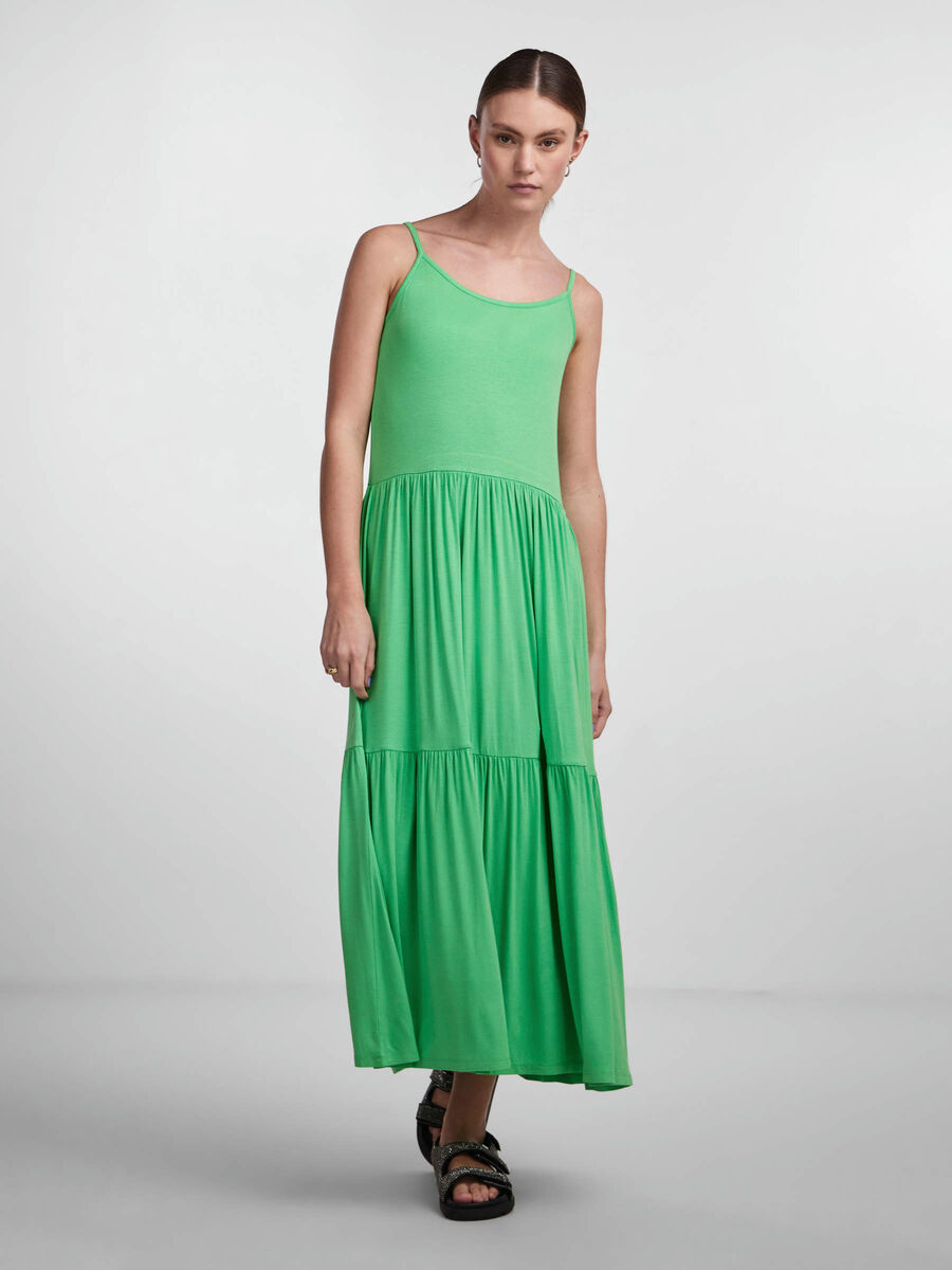 Pieces PCNEORA MIDI DRESS, Irish Green, highres - 17123433_IrishGreen_003.jpg