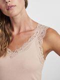 Pieces DENTELLE TOP, Warm Taupe, highres - 17106017_WarmTaupe_006.jpg