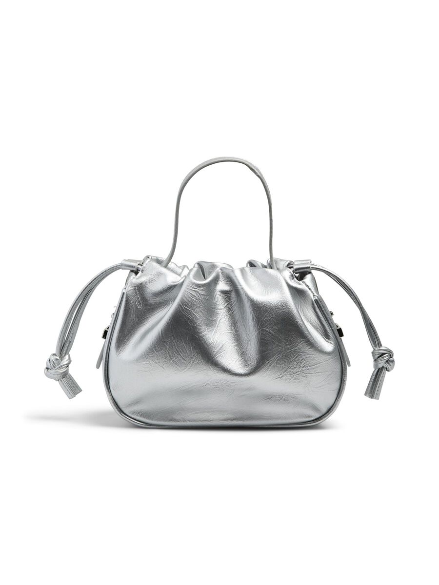 Pieces BALLOON BAG, Silver Colour, highres - 17154694_SilverColour_1178772_001.jpg