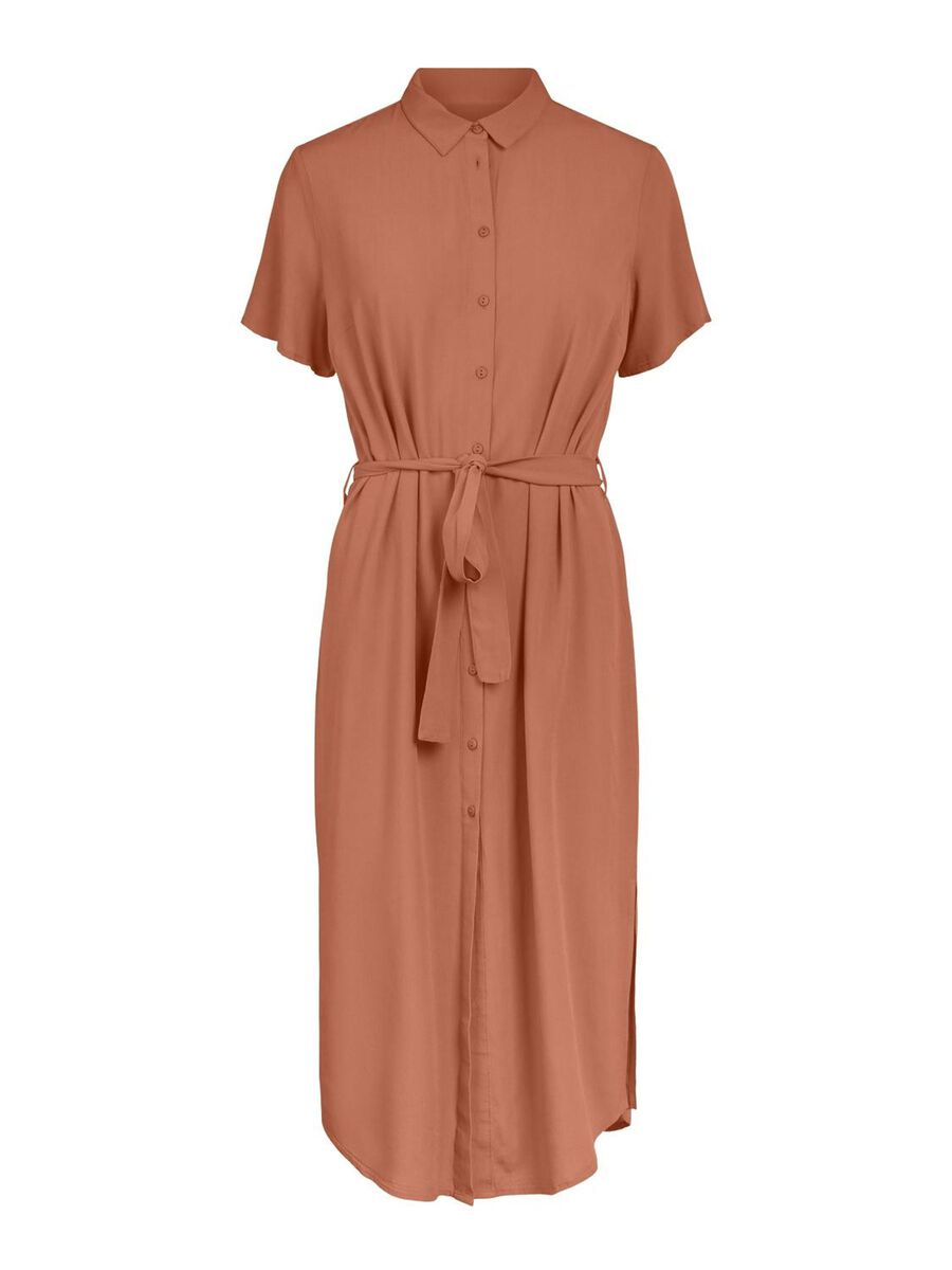 Pieces LONGUE ROBE-CHEMISE, Copper Brown, highres - 17098767_CopperBrown_001.jpg