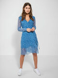 Pieces PRINTED WRAP DRESS, French Blue, highres - 17089876_FrenchBlue_628132_005.jpg