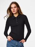 Product image thumbnail - PCKITTE POLO, Black | 1