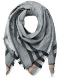 Pieces SQUARED KNIT SCARF, Bright White, highres - 17091992_BrightWhite_001.jpg