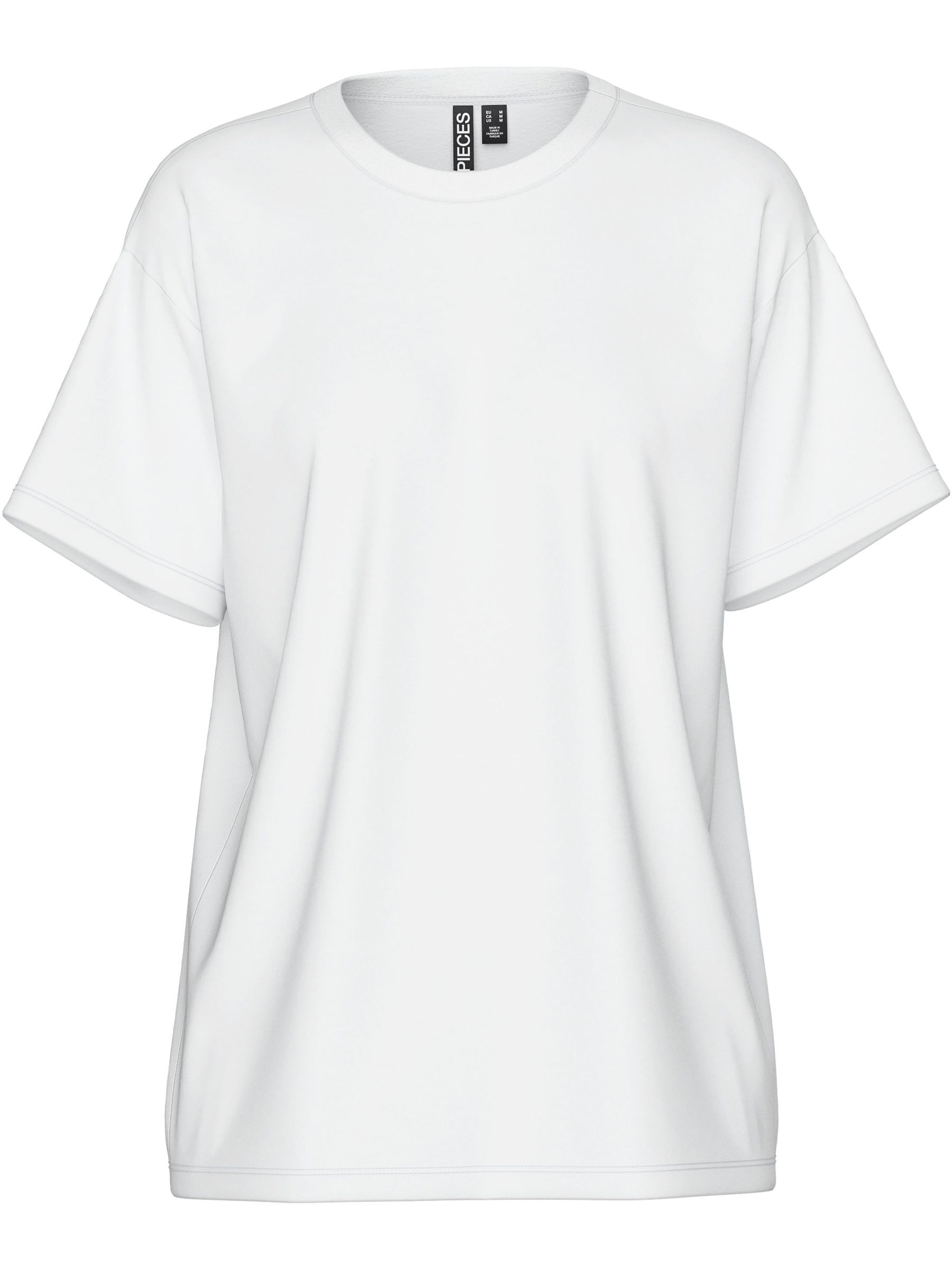 Tee shirt outlet oversize blanc