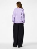 Product image thumbnail - PCCHILLI LOOSE FIT SWEATSHIRT, Pastel Lilac | 2