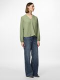 Pieces PCSIENNA BLUSE, Hedge Green, highres - 17149322_HedgeGreen_005.jpg