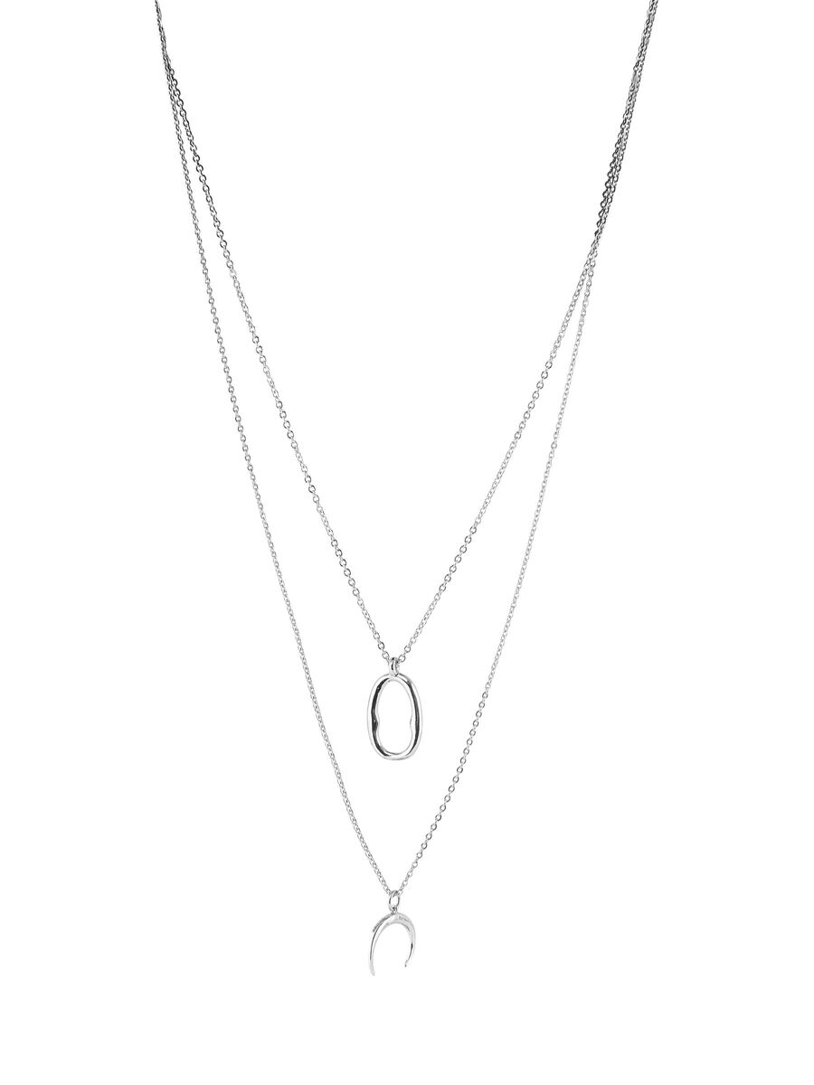 Pieces 2-IN-1 CHAIN NECKLACE, Silver Colour, highres - 17104955_SilverColour_001.jpg