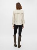 Pieces STATEMENT COLLAR LONG SLEEVED SHIRT, Birch, highres - 17113231_Birch_004.jpg