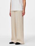 Product image thumbnail - PCVINSTY HW WIDE-LEG TROUSERS, Silver Lining | 3