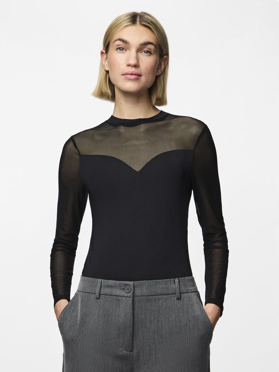 Pieces PCMILLY BODYSUIT, Black, highres - 17151124_Black_003.jpg