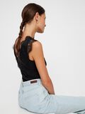 Pieces LACE TRIM SLEEVELESS TOP, Black, highres - 17101014_Black_008.jpg