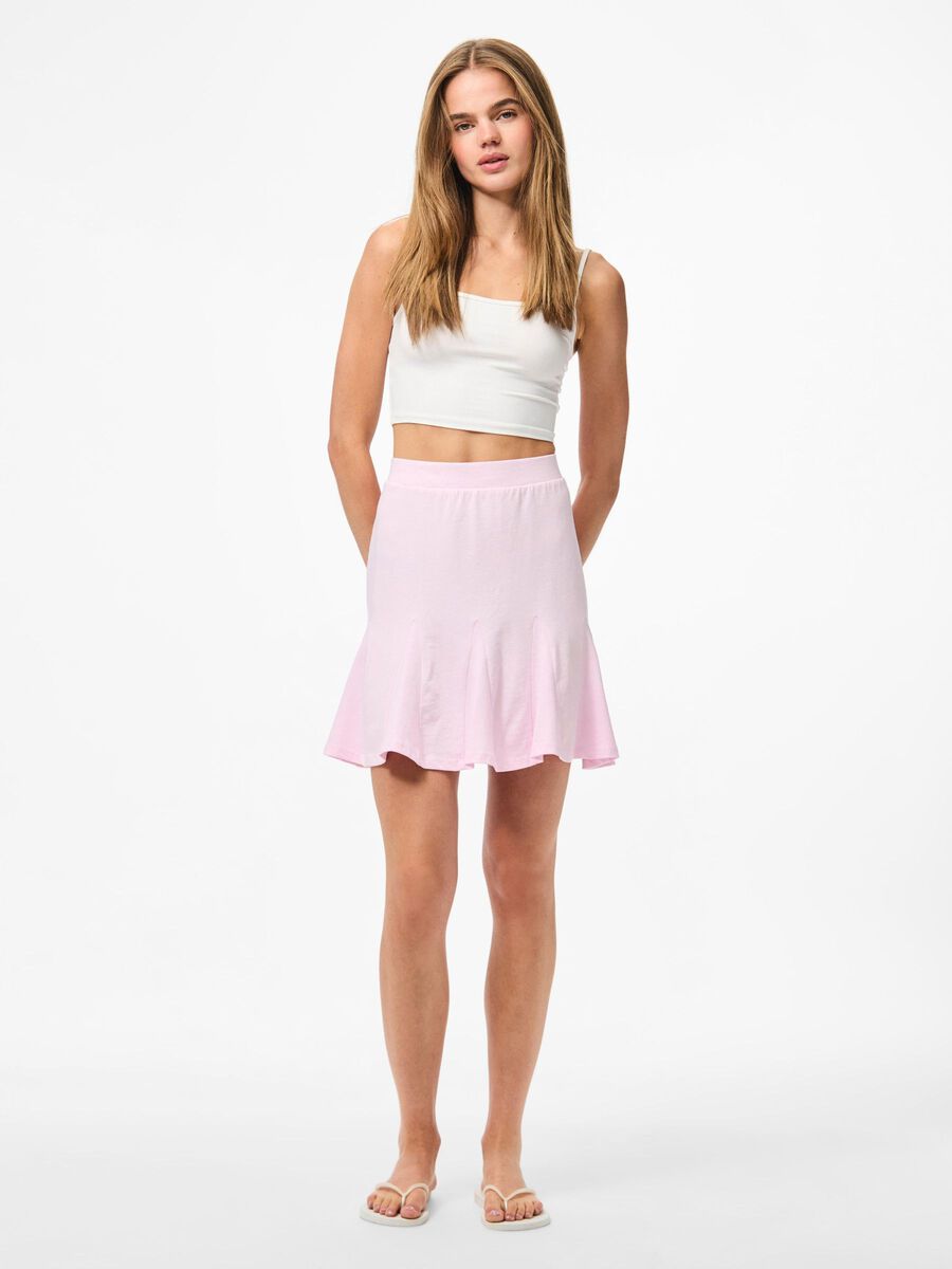 Pieces PCMILJE MINI SKIRT, Pink Tulle, highres - 17163763_PinkTulle_005.jpg