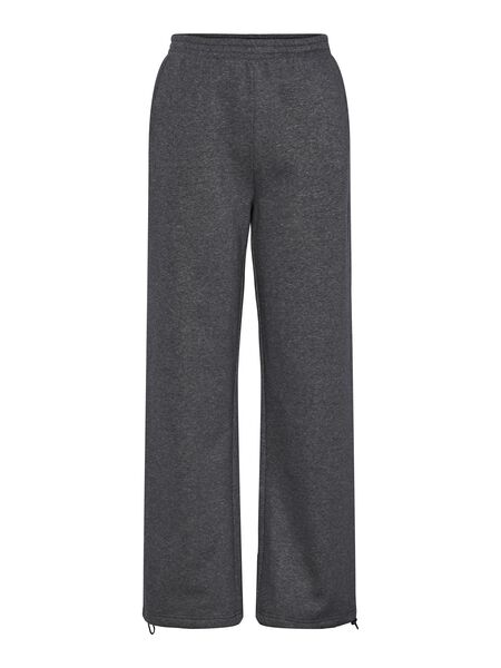 Pieces PCSIDSE SWEATPANTS, Dark Grey Melange, highres - 17143744_DarkGreyMelange_001.jpg
