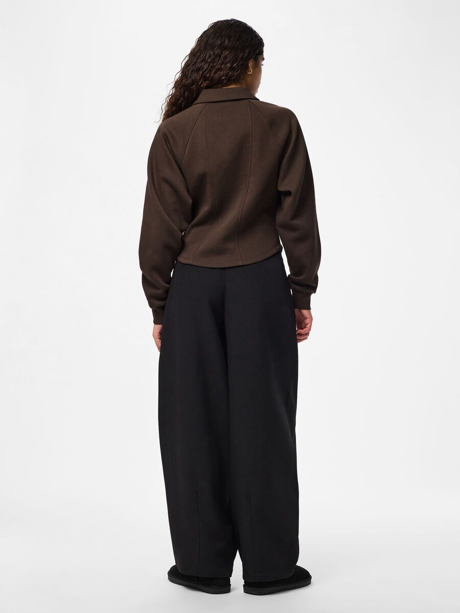 Product carousel image - PCFILUCCA FITTED SWEAT CARDIGAN, Delicioso | 2