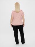 Pieces CURVE VOLANT T-SHIRT, Bridal Rose, highres - 17117728_BridalRose_004.jpg