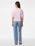 Pieces PCMILJE SHORT SLEEVED TOP, Pink Tulle, highres - 17163762_PinkTulle_004.jpg