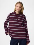 Product image thumbnail - PCSADIE LONG-SLEEVED POLO, Winetasting | 1