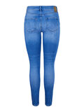 Pieces PCDELLY SKINNY FIT JEANS, Medium Blue Denim, highres - 17114905_MediumBlueDenim_002.jpg