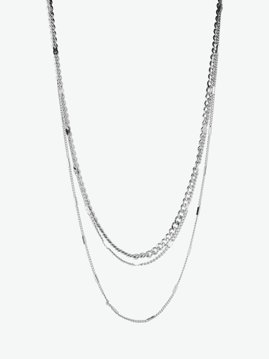 Pieces MEHRREIHIG HALSKETTE, Silver Colour, highres - 17116834_SilverColour_001.jpg