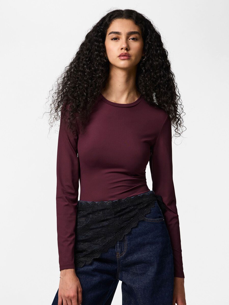 Product carousel image - PCLULA TOP À MANCHES LONGUES, Winetasting | 1