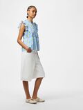 Product image thumbnail - PCEMMA  SLEEVELESS TOP, Cashmere Blue | 7